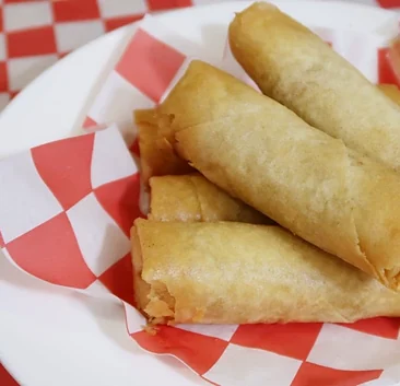Crispy spring rolls